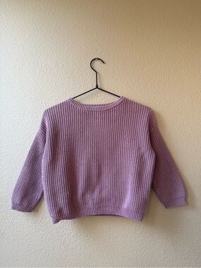 Quince Lilac Crewneck Sweater